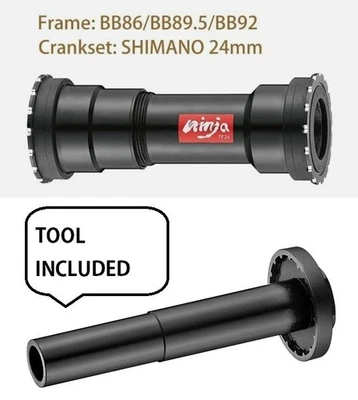 TOKEN Thread Together Bottom Bracket BB86/BB89/BB92/BB30/PF30 fit Shimano Crank - Image 1 of 4