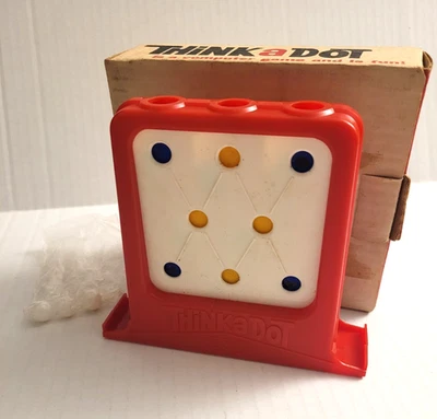 THINK A DOT - ERS - 1965 - VINTAGE COMPUTER GAME - BOX - Image 1 of 4
