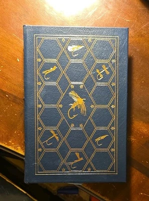 What The Trout Said Darius Proper Fly Fishing Leather Book Easton Press - Image 1 of 4