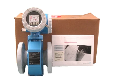 Endress Hauser 55S80-AL2B1AA0BAAA Promag S Flowmeter 3" 150# Hart NEW P24 - Image 1 of 4