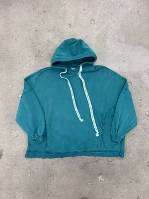 Sudadera con Capucha Free People We The Free Extremely Oversize We Verde Talla s Foto 1 de 4