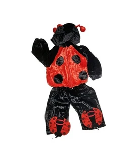 Chrisha Playful Plush Ladybug Costume 12 To 18 Months Vintage 1990s Super Soft - Picture 1 of 12