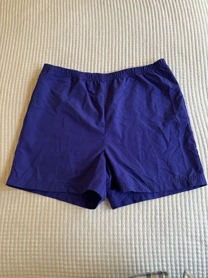 Pantalones cortos de nailon Lands' End azul real para mujer talla pequeña S 6-8 Foto 1 de 4