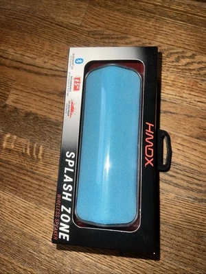 HMDX Splash Zone Wireless Bluetooth Speaker HX-P260 Blue  New Tested Works - Image 1 of 2