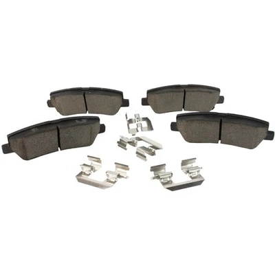 Juego de pastillas de freno traseras de 2 ruedas BR1793 Motorcraft para Ford Mustang 2015-2019 Foto 1 de 3