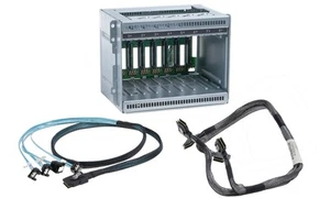 HPE Kit cage fond de panier et câblage pour HPE ML350 Gen10 G10 874978-001 765756-001 - Photo 1/1
