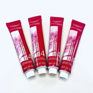 Lote de (4) L'Oreal Excellence Crema Cuidado Profundo Acondicionador Paso 4, 1.86 FL. OZ - Imagen 1 de 2