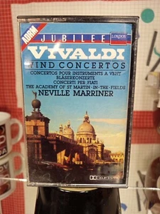 Vivaldi - Wind Concertos - Neville Marriner Jubilee Cassette - Foto 1 di 3
