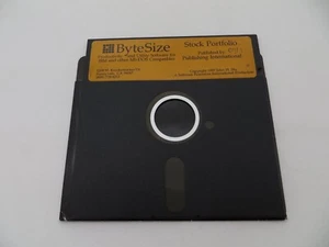 ByteSize Stock Portfolio 1987 5.25" Floppy Disk IBM / MS-DOS Computer Program * - Picture 1 of 3