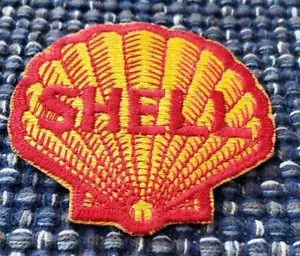 Shell Motoroil Gasoline Clam Shell Patch Gas & Oil vintage - Picture 1 of 2