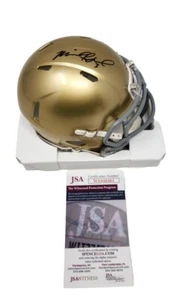Michael Floyd signierter signierter Notre Dame Fighting irischer Minihelm Auto JSA - Bild 1 von 2