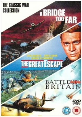 A Bridge Too Far/The Great Escape/Battle Of Britain DVD Action & Adventure (2006 - Image 1 of 4