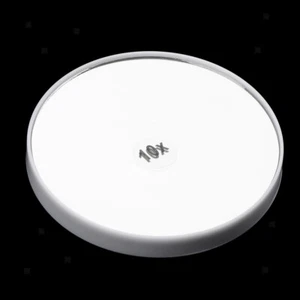 Small 10X Magnifying Mirror 2 Suction Cups for Beauty Makeup Cosmetic Face . - Picture 1 of 7