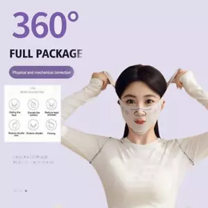 V face bandage seamless elasticity to improve double chin thin face bandag S2T8 - Picture 1 of 28