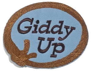 Giddy Up - Embroidered Patch - Picture 1 of 2