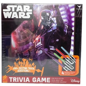 NEW DISNEY STAR WARS TRIVIA GAME By CARDINAL Factory Sealed - Picture 1 of 10