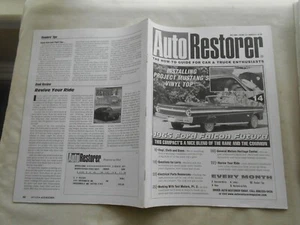 AUTO RESTORER Magazine-MAY,2006-1965 FORD FALCON GFUTURA - Picture 1 of 2