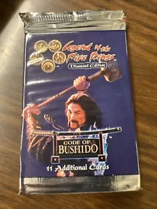 L5R Legend of the Five Rings Diamond Edition Code of Bushido Booster Pack - Picture 1 of 2