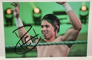 Dante Chen Signed Autograph 4x6 Photo NXT WWE Wrestling Auto - Picture 1 of 1