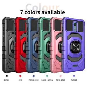 Estuche magnético para Kyocera DuraForce Pro 3 con cubierta híbrida de vidrio templado - Imagen 1 de 51