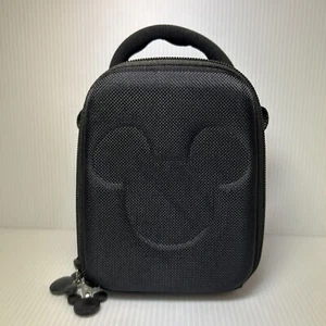 Disney World Parks Mickey Mouse CAMERA CASE, Black, Zippered *** READ - Picture 1 of 21