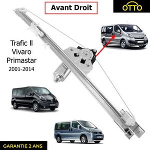 Mechanismus Fensterheber Vorne Rechts für Trafic 2 Vivaro 7700311821 - Bild 1 von 5