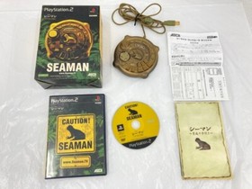 Excellent PS2 SEAMAN With Limited Edition Special Controller Sony Play Station 2