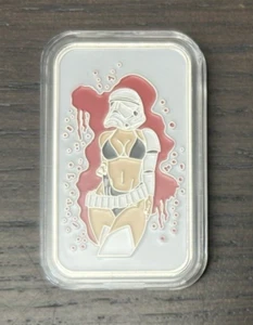 Sexy Star Wars 1 Oz .999 Silber Farbe Emailliert Kunstbarren HFS Kunstbarren RAR - Bild 1 von 2