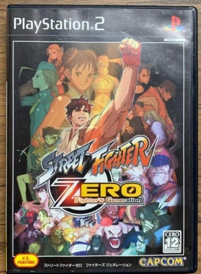 PS2 PlayStation2 Street Fighter ZERO Fighters Generation Japanese Tested Genuine - Image 1 of 3