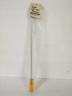 Xcelite 5/16" Magnetic Nutdriver LL-10M Long Length 21". Vintage NOS New. USA - Image 1 of 4