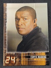 24 Season 5 Trading Card #05 Roger Cross as Curtis Manning 2008 Artbox ^rA