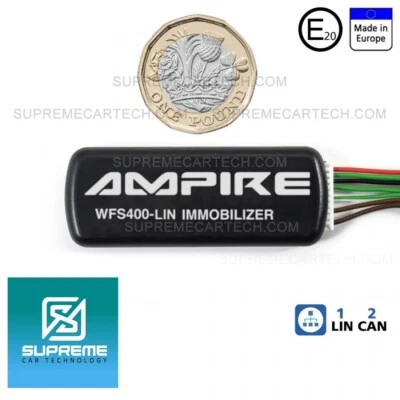 AMPIRE WFS 400 CANBUS PIN CODE IMMOBILISER NO PIN NO START not ghost Car Theft - Image 1 of 4
