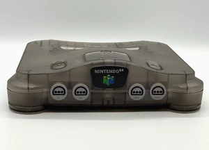 NEU Nintendo 64 N64 Limited Clear Smoke Custom Konsole Mehrfarbig LED Selten - Bild 1 von 6