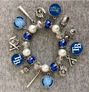 Tampa Bay Rays Bracelet - Picture 1 of 3