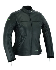 RIDEX Ladies/Women LJ6 Biker Motorbike Motorcycle Leather Jacket - Picture 1 of 7