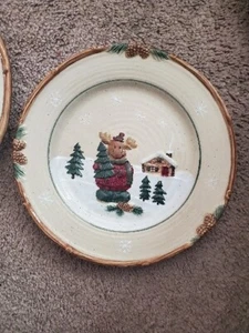 St Nicholas Square Heartland Bear And Moose 3 PC Set - Picture 1 of 3