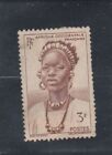 L6428 AFRIQUE OCCIDENTALE  timbre N° Y&T 34 de 1947 " Jeune Femme du  " Oblitéré