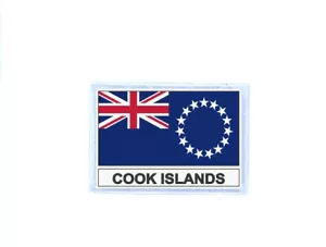 Patch badge iron on glue flag country CK cook islands - Bild 1 von 1