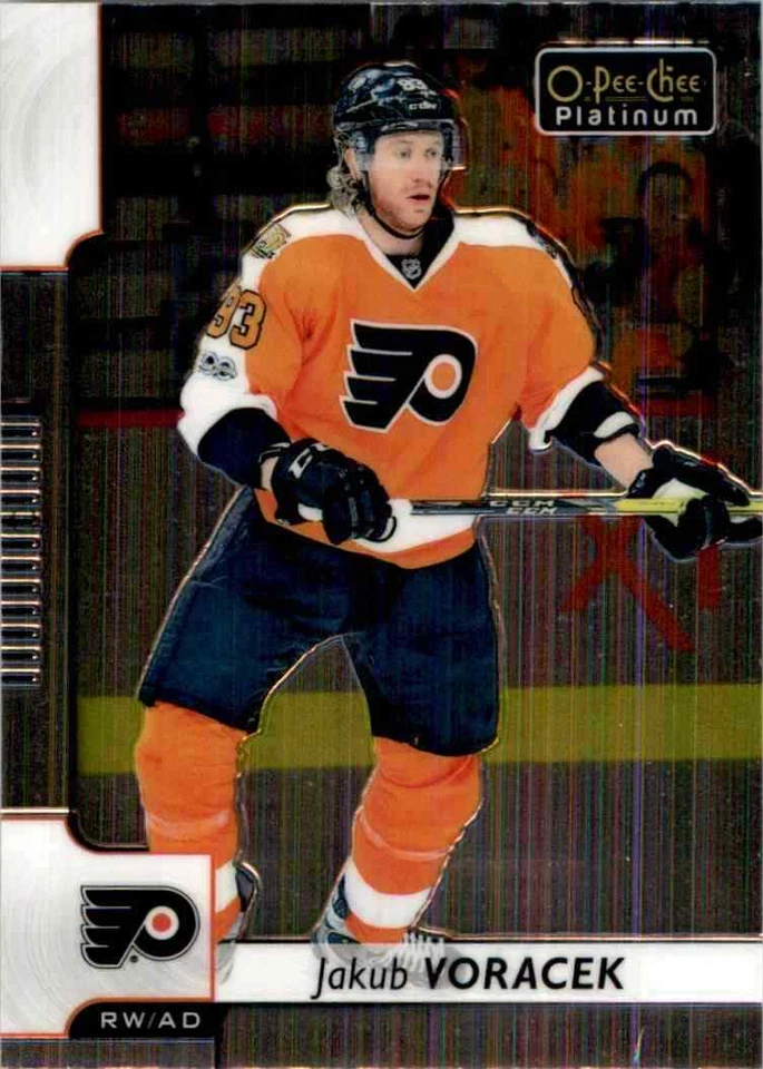 2017-18 O-Pee-Chee Platinum Jakub Voracek #43 - Image 1 of 2