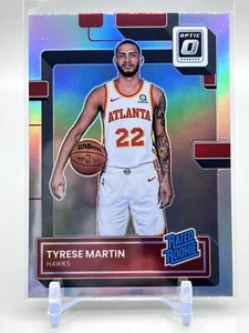 2022-23 Optic Donruss Tyrese Martin Rated Rookie RC Silver #234 Hawks - Bild 1 von 2