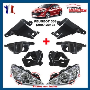 Kit de Réparation Phare Avant Gauche + Droit prévu pour 308 I - 6212E3 6212E4 - Imagen 1 de 4