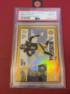 Kenny Pickett 2022 Panini Contenders Optic First Class RC SSP - Picture 1 of 2