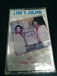 LUIS Y JULIAN-12 CORRIDOS NORTENOS-CASETTE-NUEVO - Picture 1 of 2