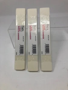 Lot of 3 New Fing'rs Professional 2 Way White Sander Sanding Board 180/240 Grit - Picture 1 of 3