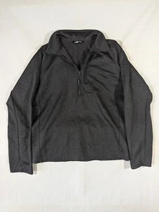 The North Face Jacke Herren Large 1/2 Zip Pullover Wandern Logo Outdoor gefüttert grau - Bild 1 von 10