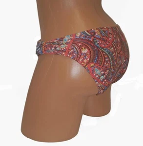 Lucky Brand NEW Red Women's Size L Large 12 14 Swimsuit Bikini Bottom $64 4244-L - Picture 1 of 2