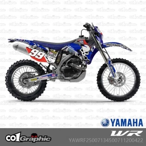 GRAPHICS DECALS STICKERS FULL KIT FOR YAMAHA WR250F 2007-2013 WR450F 2007-2011 - Picture 1 of 1