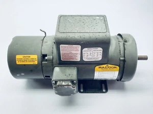 OLD STOCK BALDOR BL3507 BRAKE MOTOR 3/4HP 56-FR 1725RPM 115/230V 1PH 5/8"-SHAFT - Picture 1 of 14