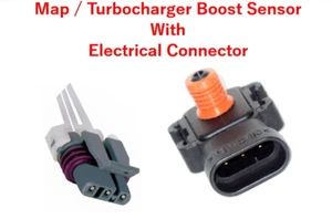 Manifold Absolute Pressure Sensor W/Connector Fits:OEM#16249939 GM ISUZU SAAB - Bild 1 von 6