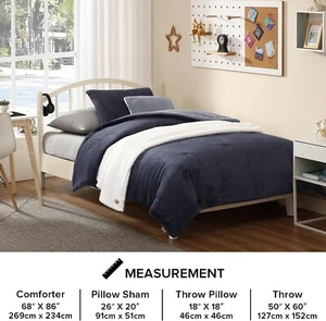 Ugg Remina Twin Comforter Set: Throw, Decorative Pillow, Comforter, Pillow Sham - Picture 1 of 6